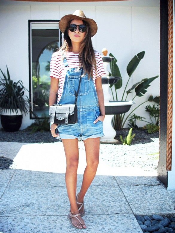 Great Street Style Looks With Overalls