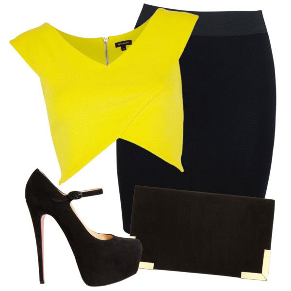 15 Yellow Polyvore Outfit Combinations To Copy Now